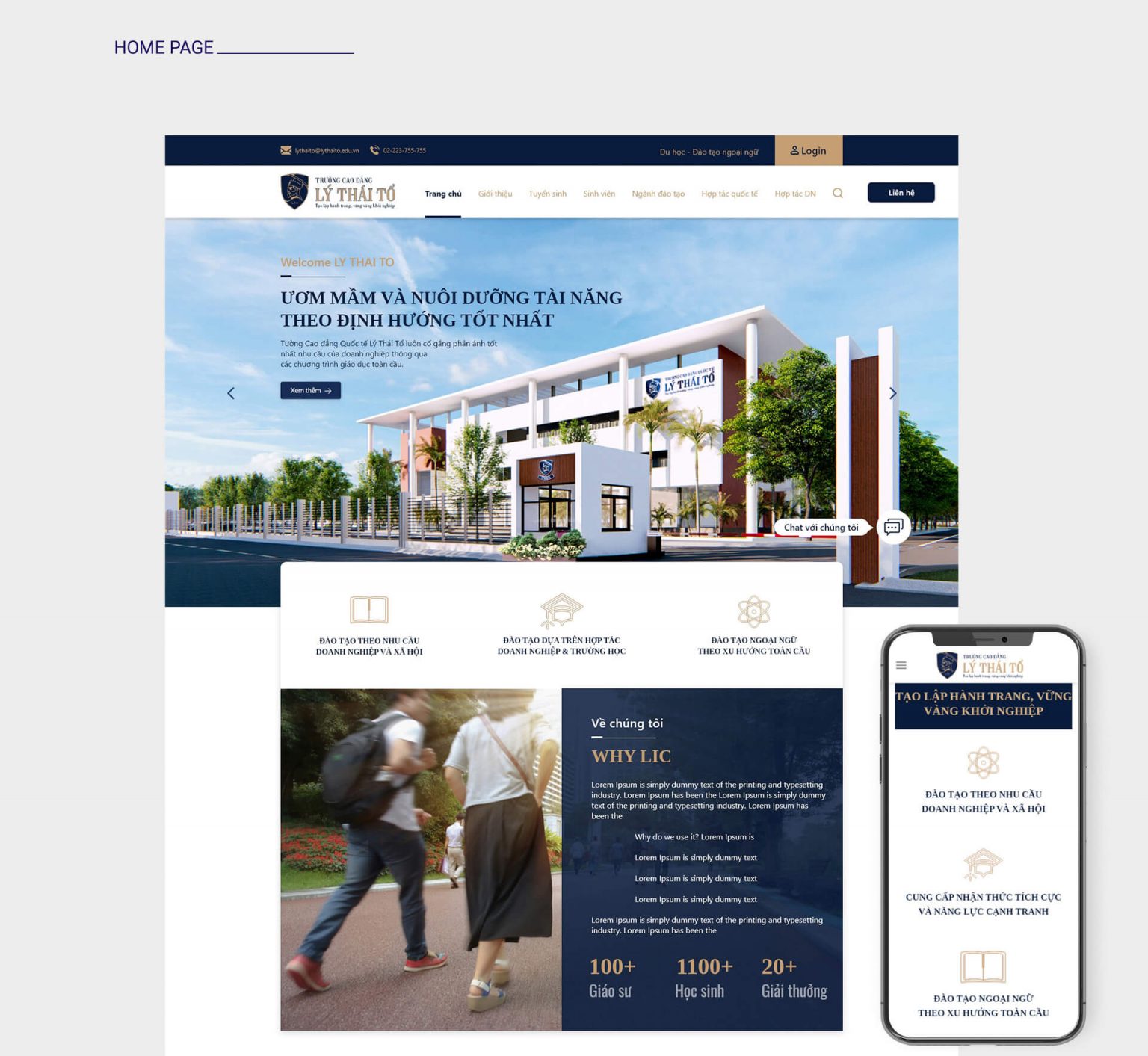 Trường Cao Đẳng Lý Thái Tổ
