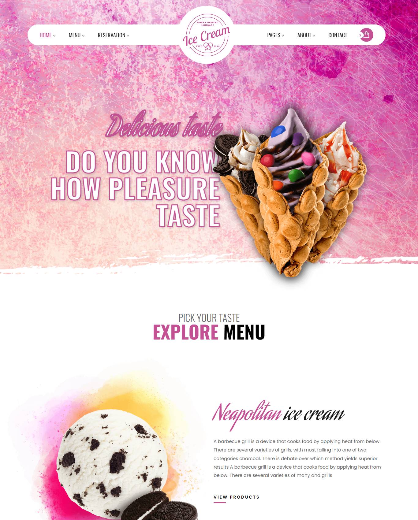 Deliciousa Ice Cream