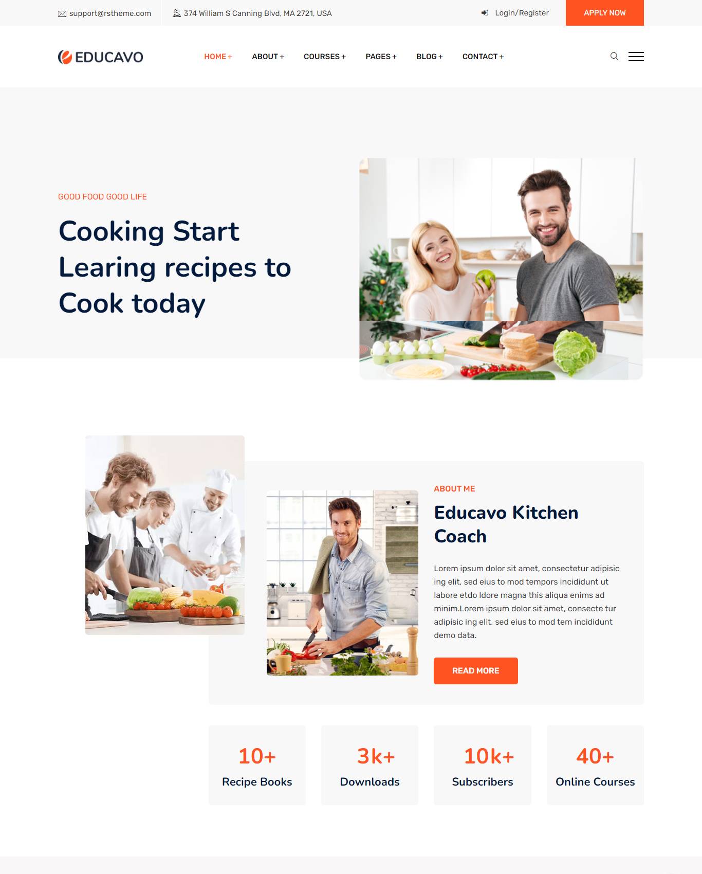 Educavo Kitchen Coach