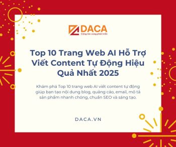 Top 10 Trang Web AI Hỗ Trợ Viết Content Tự Động Hiệu Quả Nhất 2025