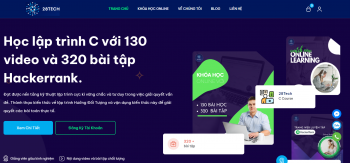 Thiết kế website dạy học trực tuyến chất lượng